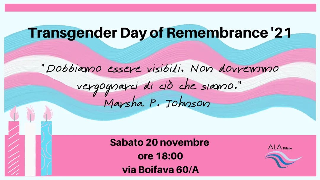 Transgender Day of Remembrance ’21