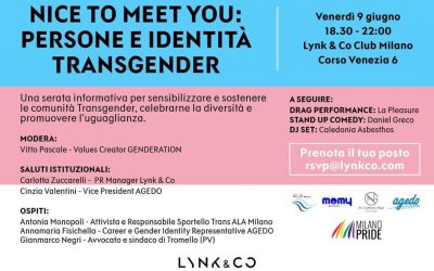 Nice to meet you: persone e identità transgender