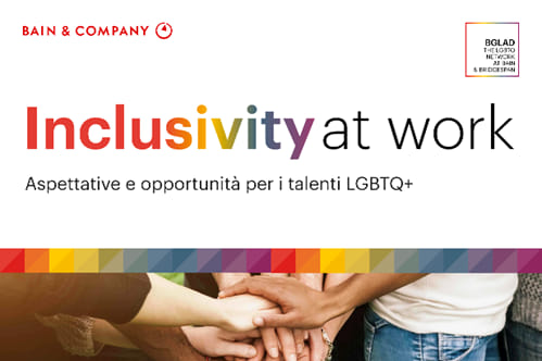 Inclusivity at work – aspettative e opportunità per talenti lgbtq+