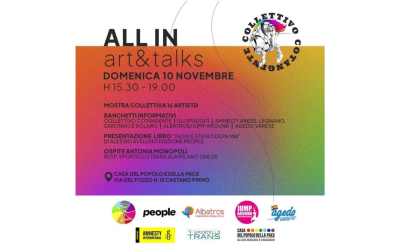 ALL IN – art & talk – Evento all’insegna dell’arte e dell’informazione.